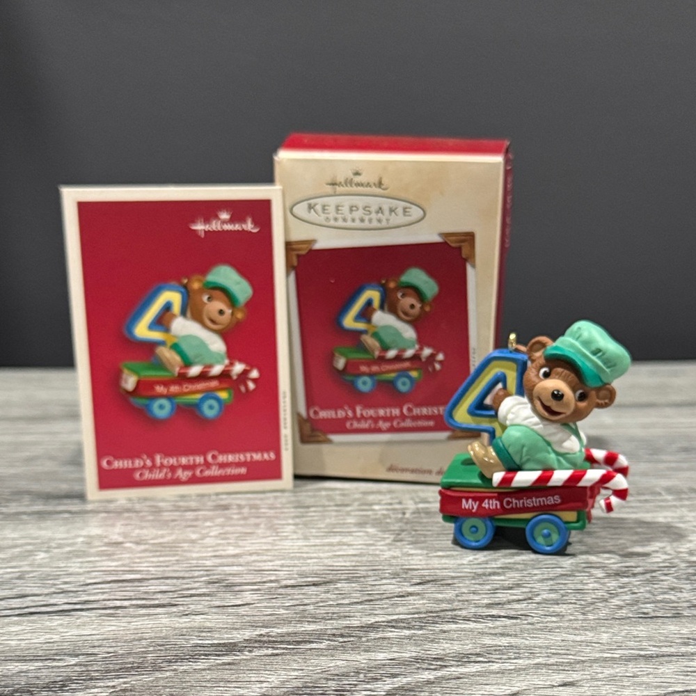 Hallmark | Child’s Fourth Christmas (2003) - Collectible Keepsake Ornament